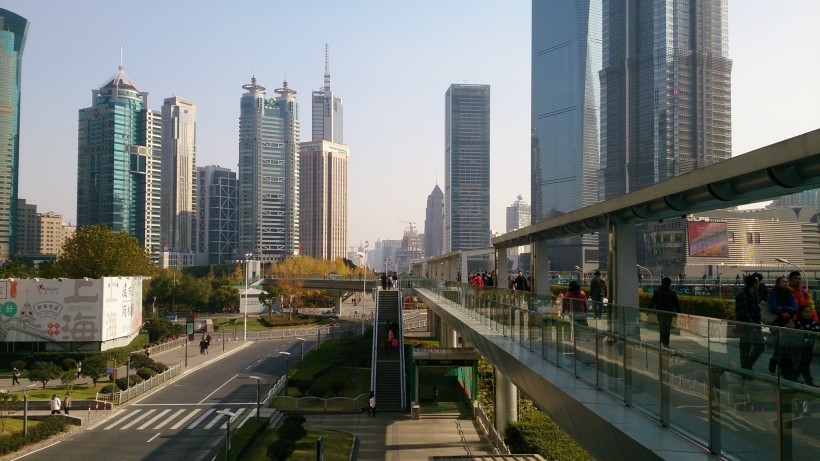 上海浦東建筑風景圖片