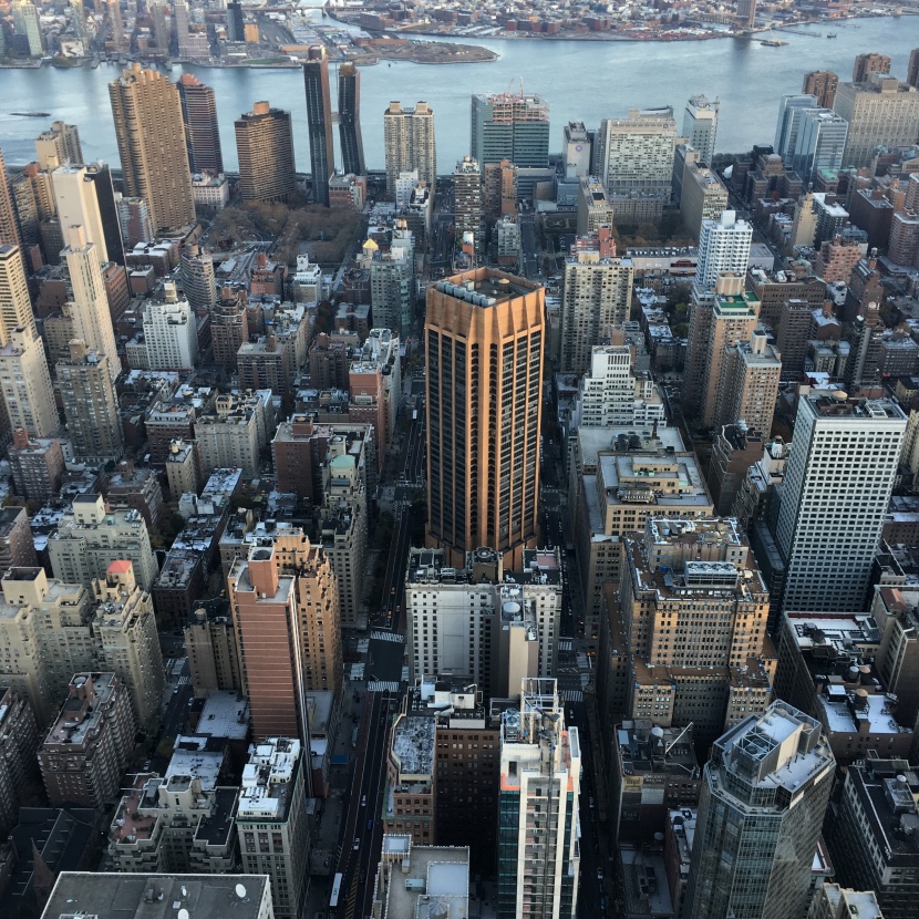 美国繁华的纽约城市建筑风景图片