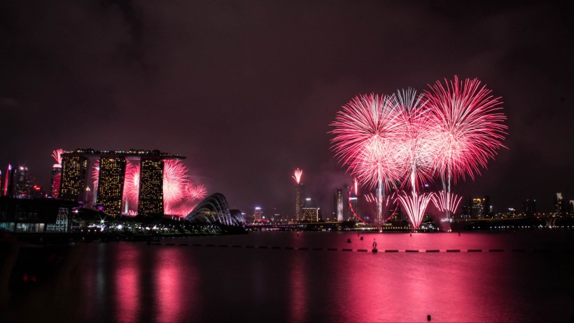 新加坡滨海湾金沙酒店建筑风景图片