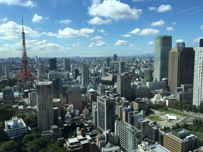 日本东京现代建筑风景图片