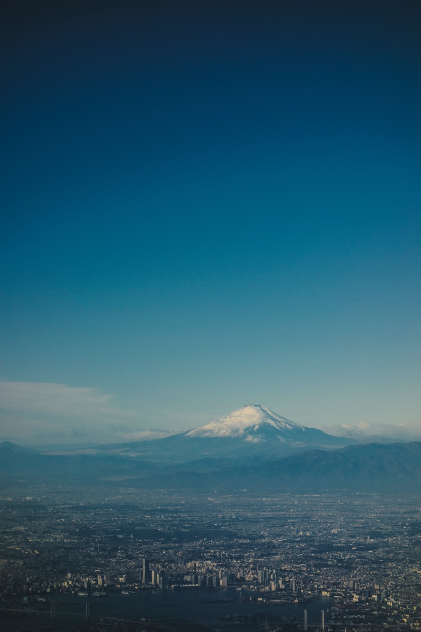 日本富士山的景色圖片