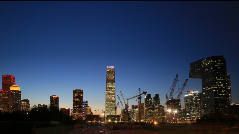 北京国贸建筑风景图片