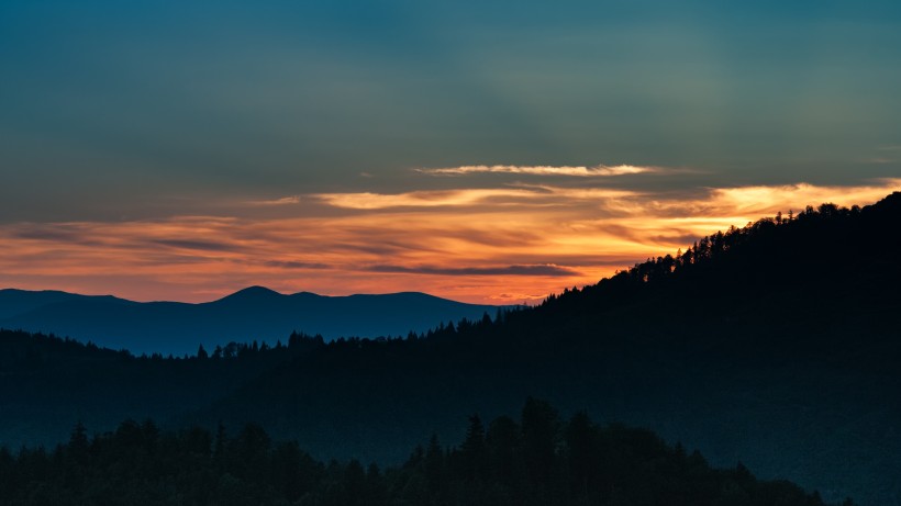 烏克蘭喀爾巴阡山自然風(fēng)景圖片