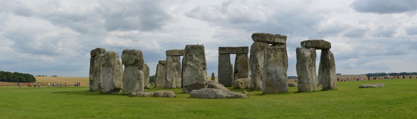 英國(guó)神秘的巨石陣風(fēng)景圖片