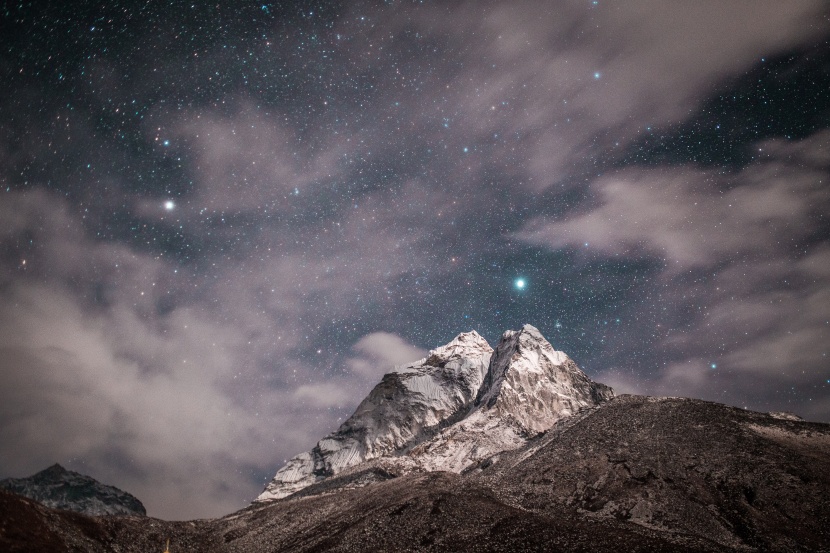 喜马拉雅山脉风景图片