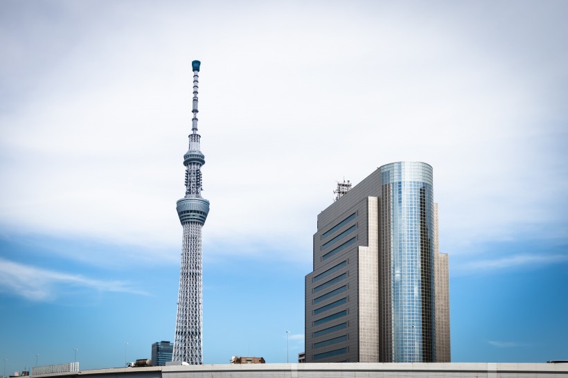 日本標(biāo)志性建筑東京塔建筑風(fēng)景圖片