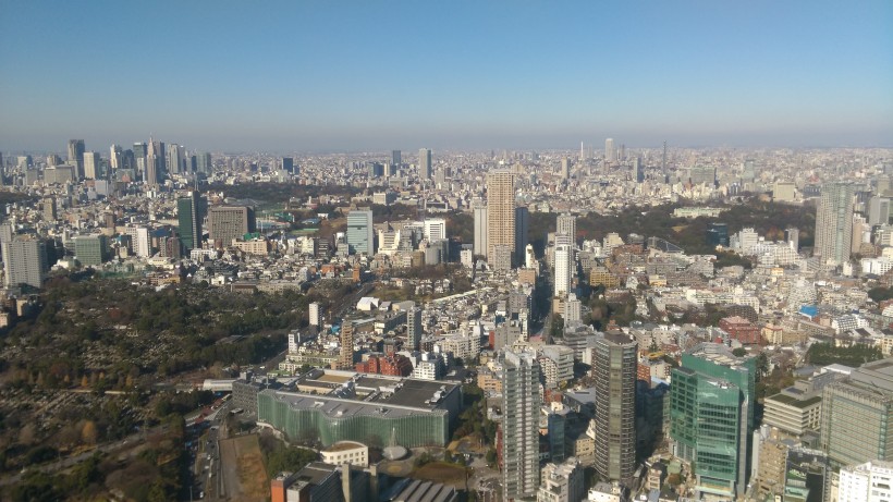 日本东京现代建筑风景图片