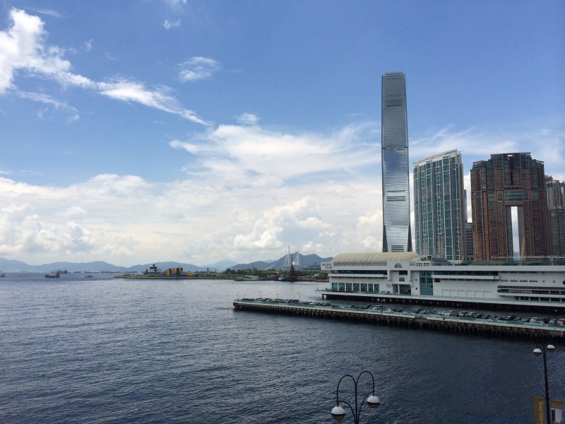 香港维多利亚港风景图片