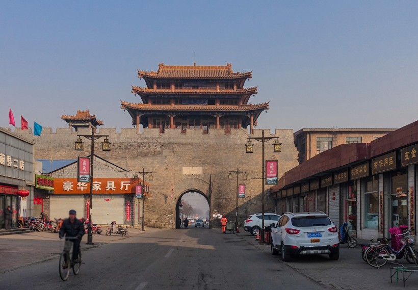 河北张家口蔚县建筑风景图片