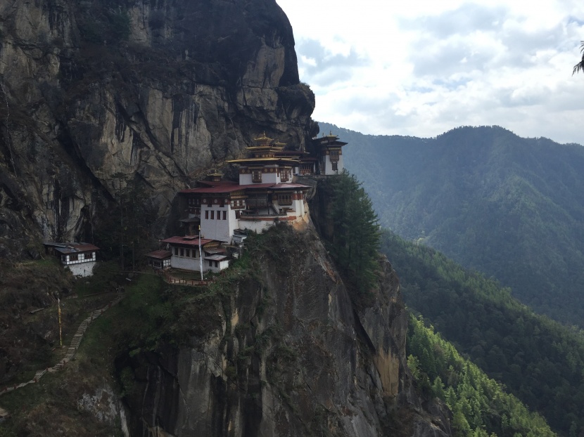 不丹虎穴寺建筑风景图片