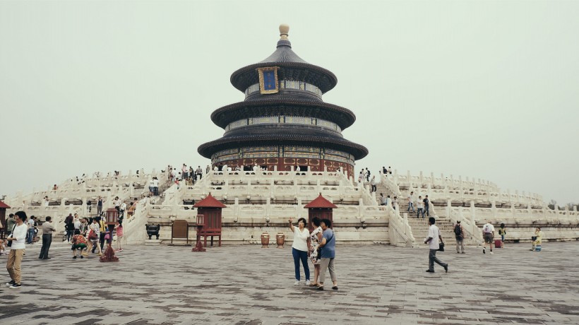 北京天坛建筑风景图片