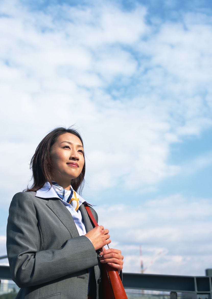 都市白领女性形象图片