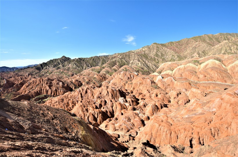 甘肃张掖丹霞地貌自然风景图片