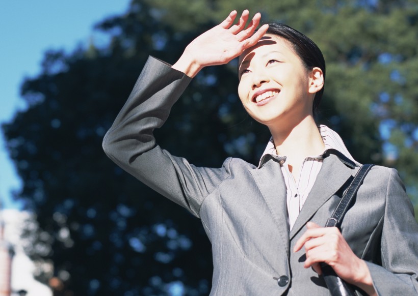 都市白领女性形象图片