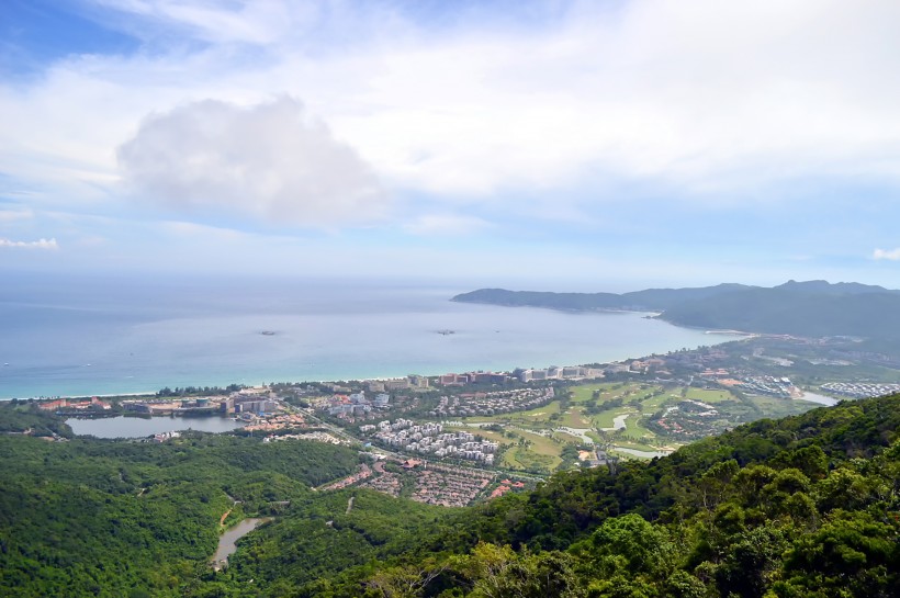 海南三亚亚龙湾海滨风景图片