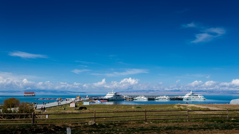 大美青海湖風(fēng)景圖片