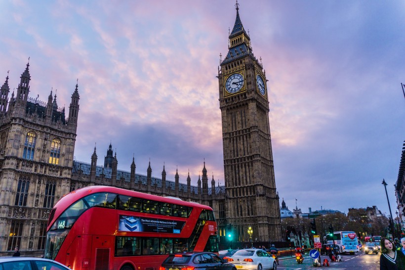 英國倫敦大本鐘風(fēng)景圖片