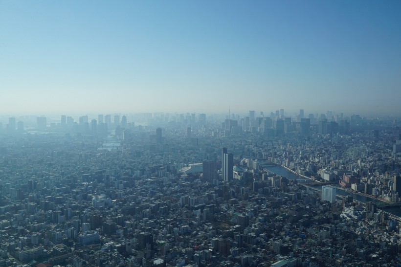 日本东京银座建筑风景图片