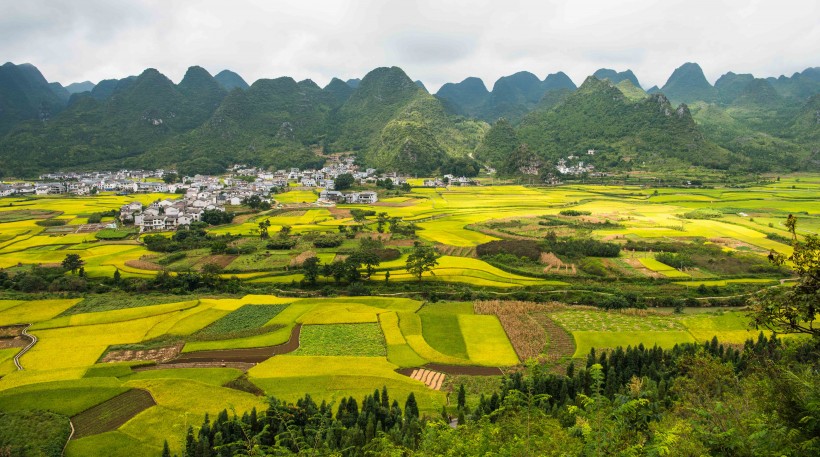 贵州万峰林自然风景图片