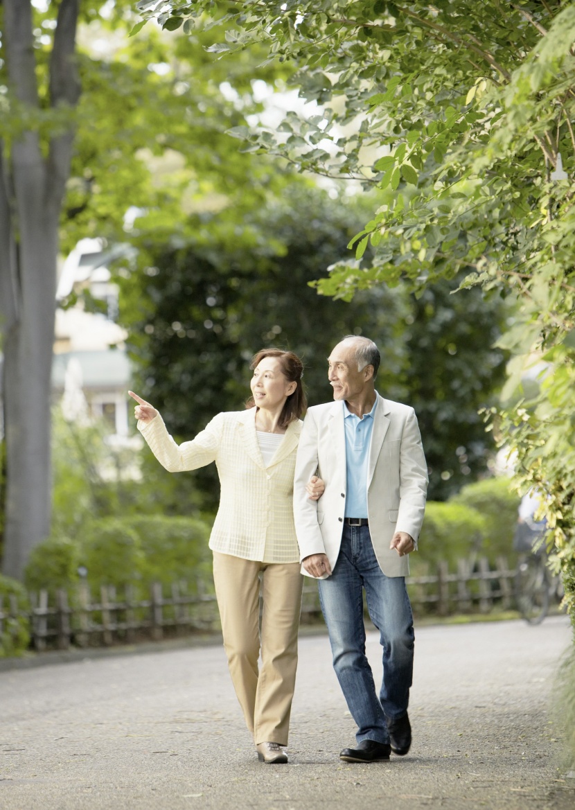 幸福老年夫妻图片