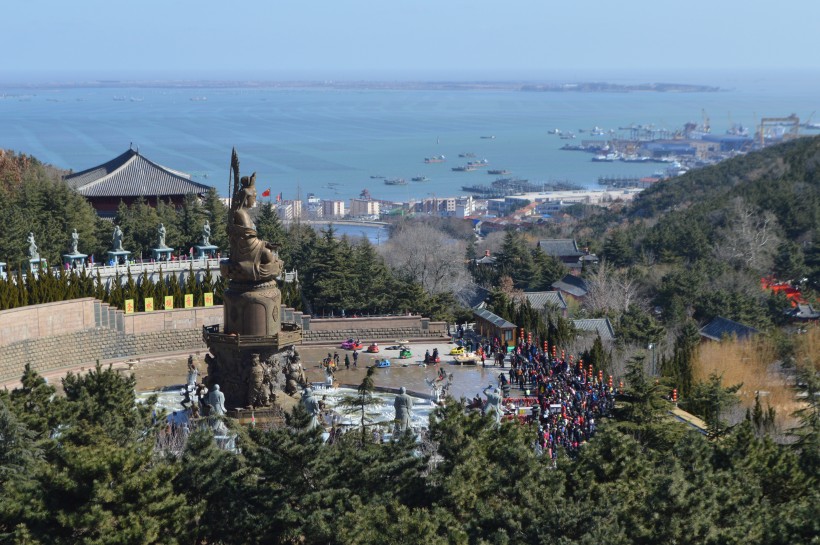 山东威海石岛赤山城市风景图片