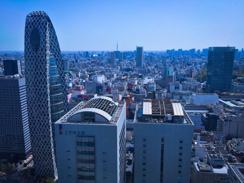 日本標(biāo)志性建筑東京塔建筑風(fēng)景圖片