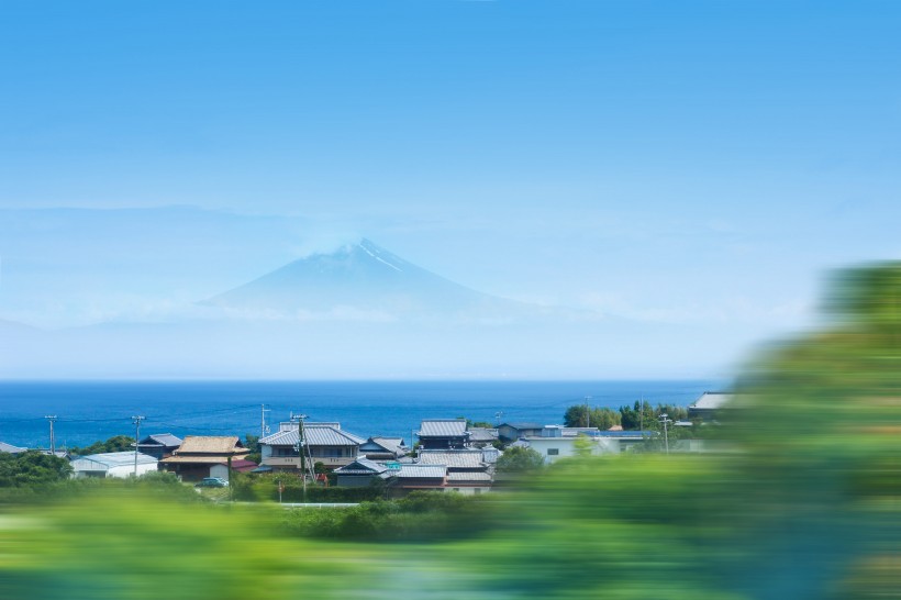 日本富士山自然风景图片