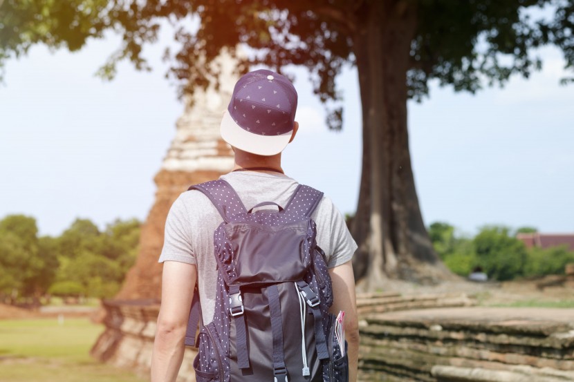 背包旅行的人物圖片