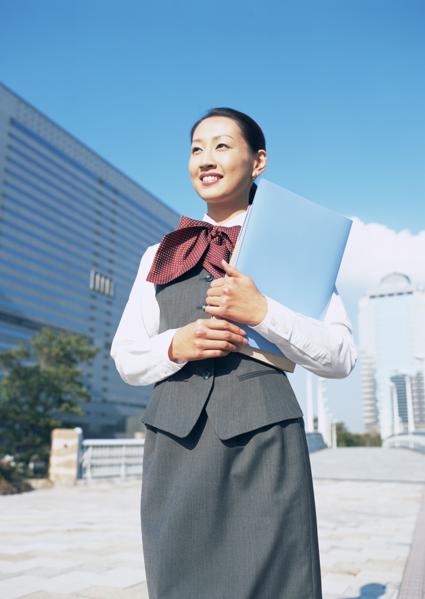 都市白领女性形象图片