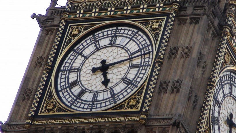 英国伦敦大笨钟建筑风景图片