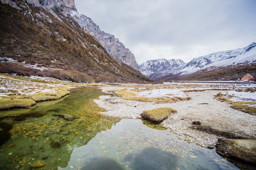 美丽的四川稻城亚丁自然风景图片