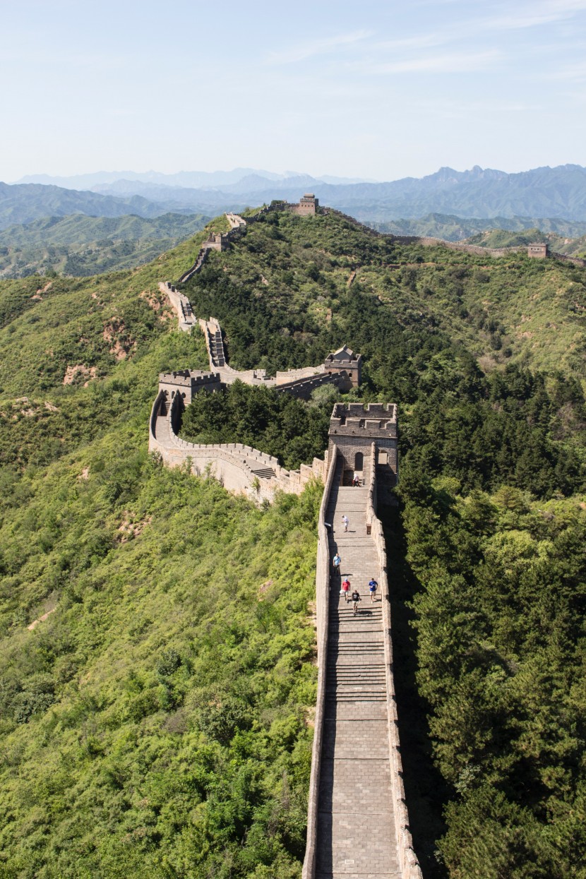 中國古代最偉大的建筑壯觀的長城風(fēng)景圖片