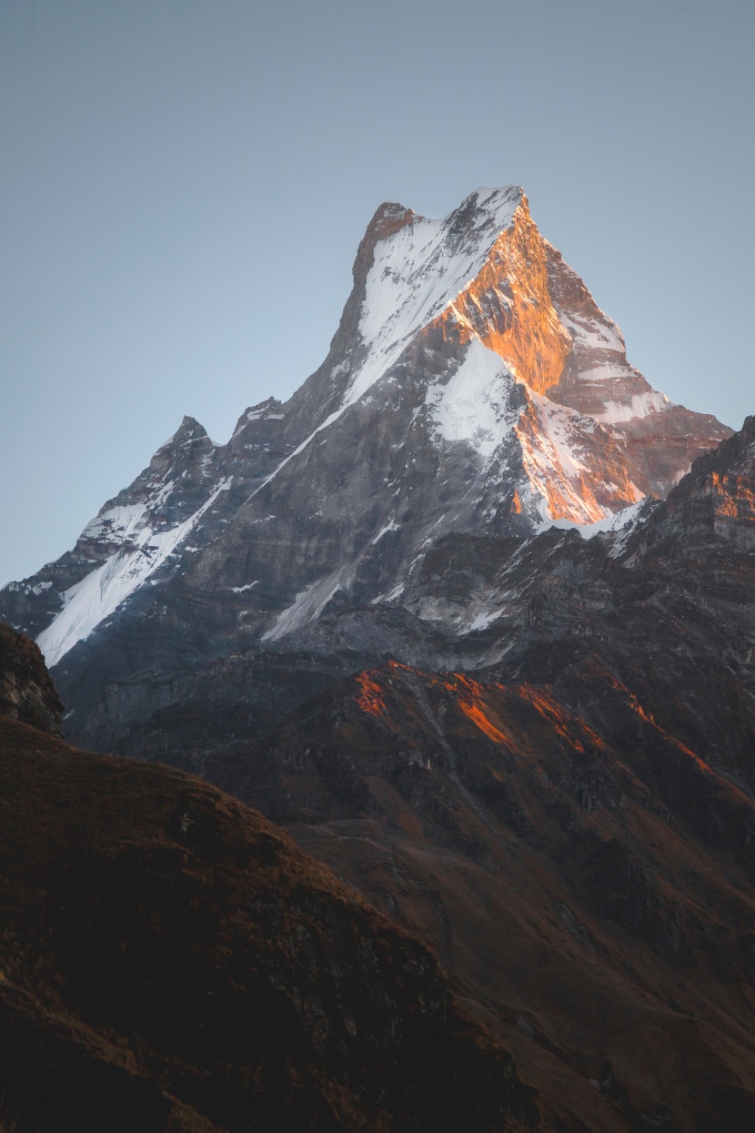 喜马拉雅山脉风景图片