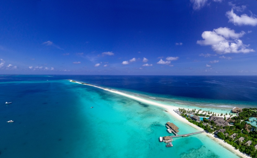 度假天堂马尔代夫风景图片