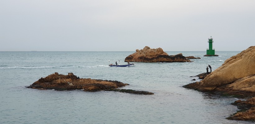 韓國(guó)釜山海岸風(fēng)景圖片