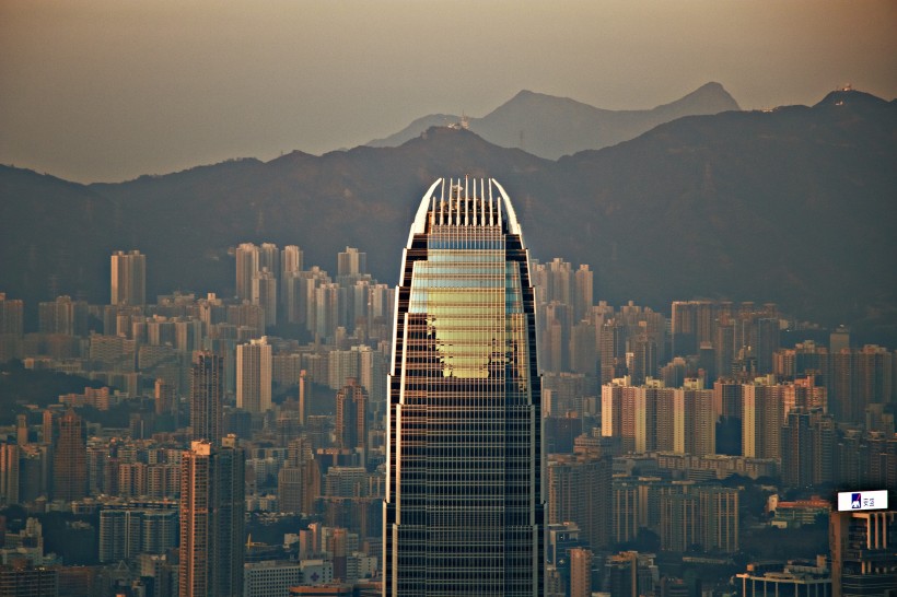 繁华热闹的香港风景图片图片