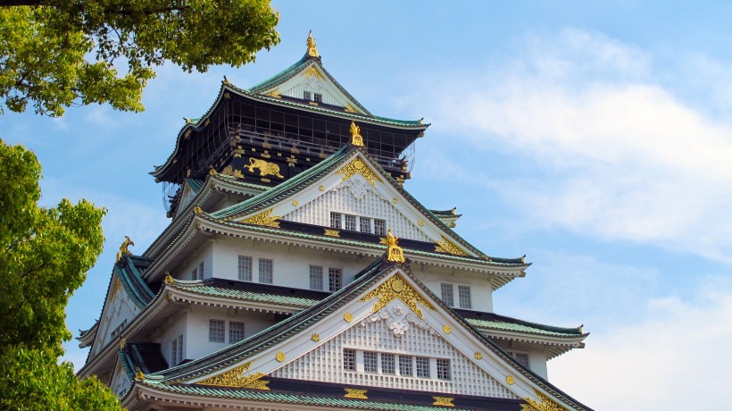 日本大阪建筑風(fēng)景圖片