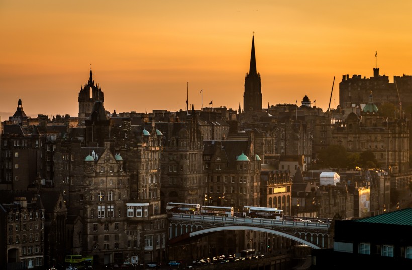 英国苏格兰爱丁堡建筑风景图片