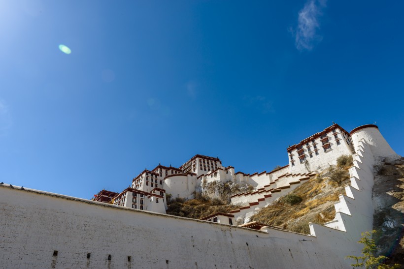 西藏建筑风景图片