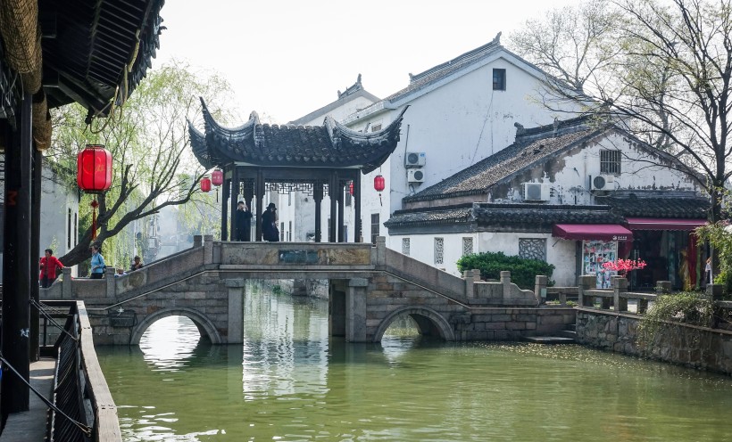 苏州木渎古镇风景图片