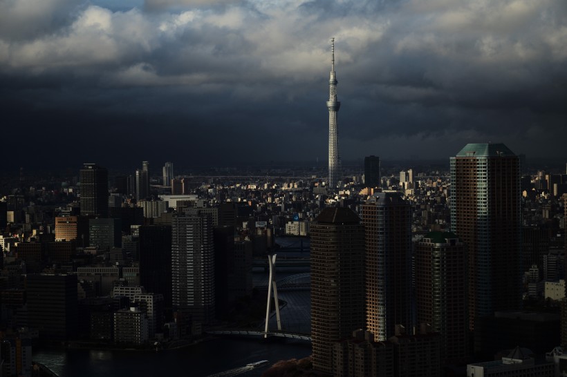 日本东京现代建筑风景图片