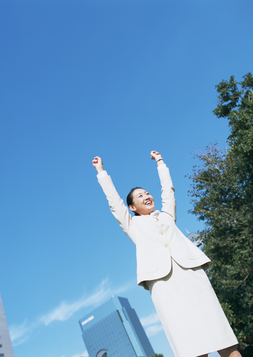 都市白领女性形象图片