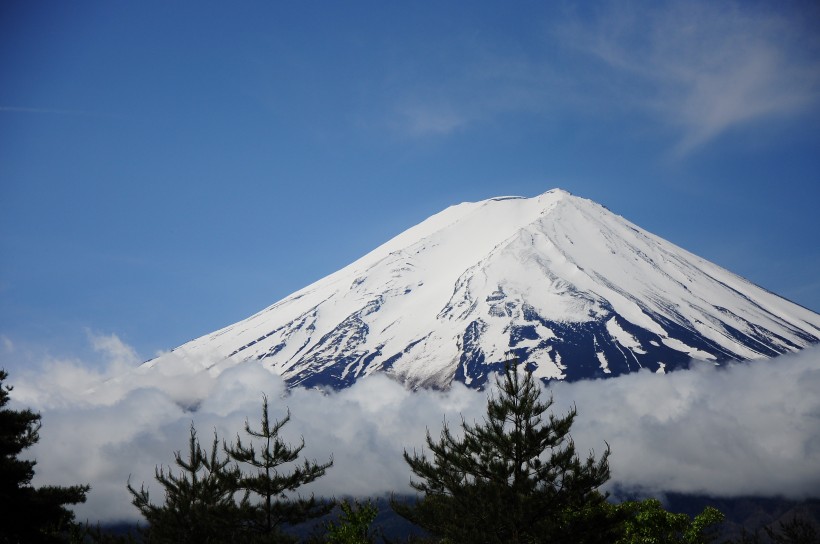 美丽的富士山图片