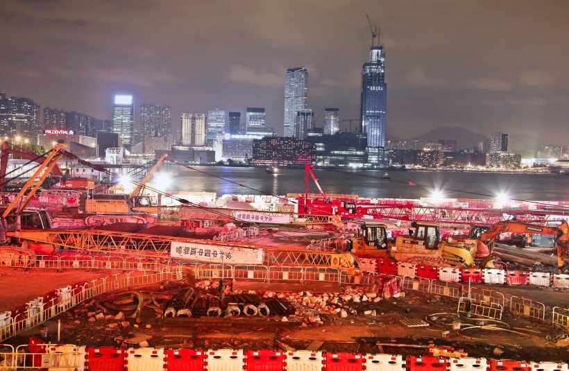 繁华热闹的香港风景图片图片