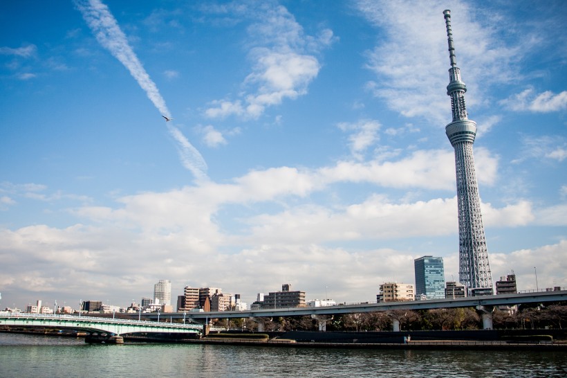 日本东京现代建筑风景图片