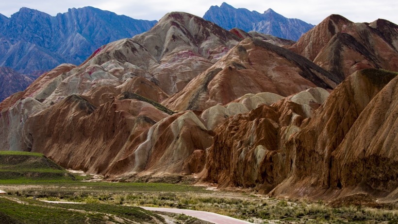 张掖丹霞地质公园自然风景图片