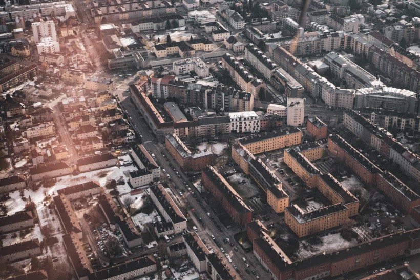 奧地利因斯布魯克建筑風景圖片