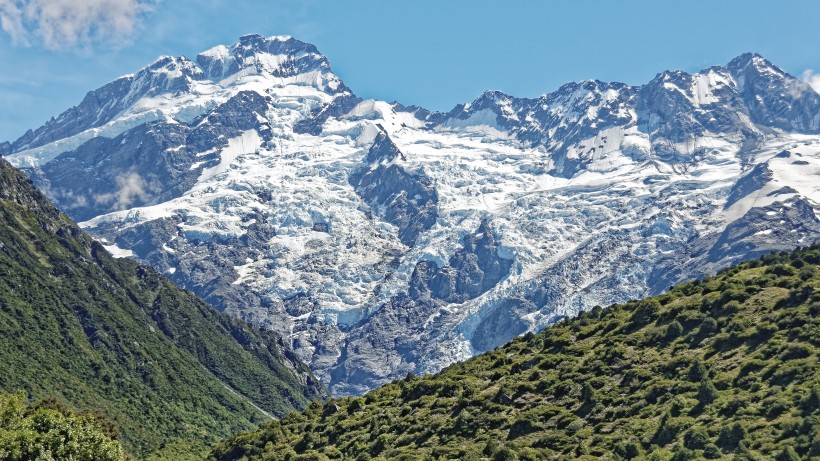 新西蘭庫克山自然風(fēng)景圖片