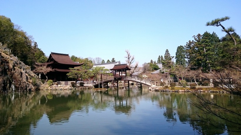 日本岐阜建筑风景图片