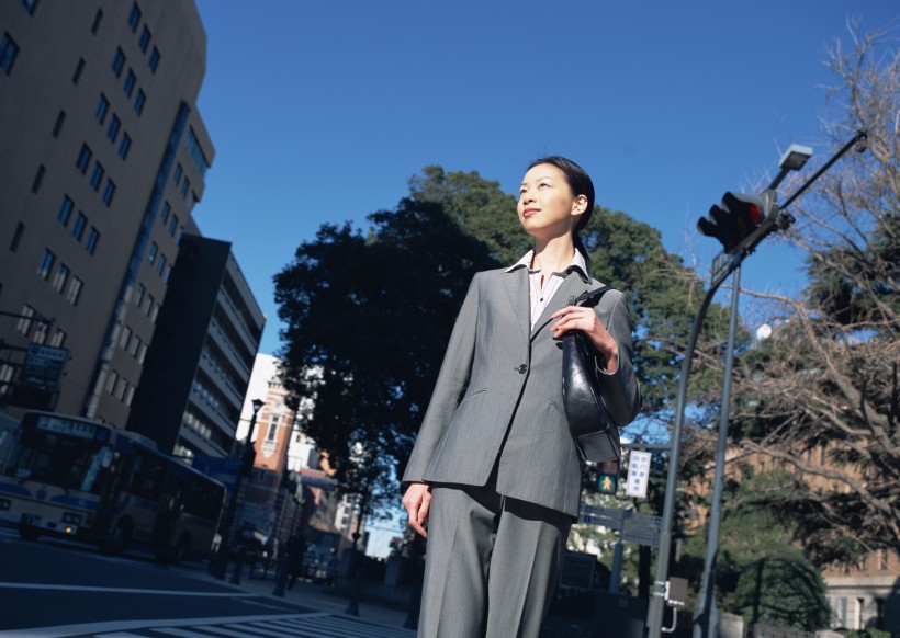 都市白领女性形象图片